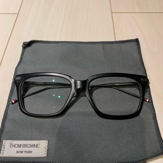 トムブラウン(THOM BROWNE)のTHOM BROWNE メガネ 眼鏡 美中古 阪急メンズ館購入(サングラス/メガネ)