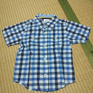 ギャップキッズ(GAP Kids)の新品未使用☆GAP ギャップ ギンガムチェックシャツ95(Tシャツ/カットソー)