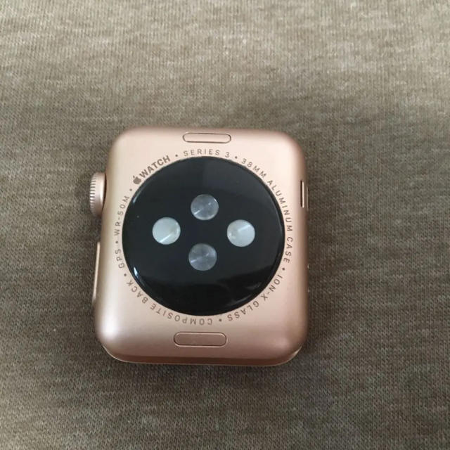 ブランド Apple Watch - Apple Watch series3 38MM 本体 充電器 純正 