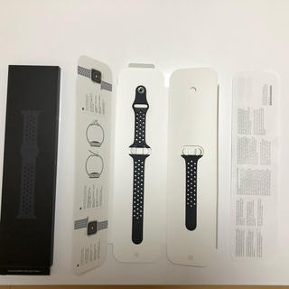 アップルウォッチ(Apple Watch)のApple Watch series4 ナイキコラボ バンド 40mm(その他)