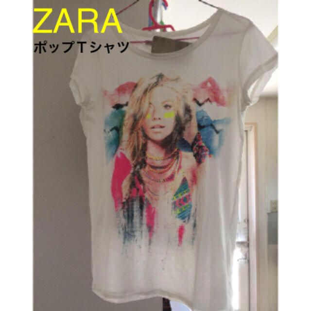 ZARA(ザラ)のザラ Tシャツ レディースのトップス(Tシャツ(半袖/袖なし))の商品写真