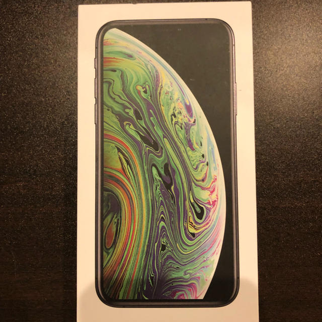 iPhone XS 64GB スペースグレイ SIMフリー 新品付属品全て揃っています