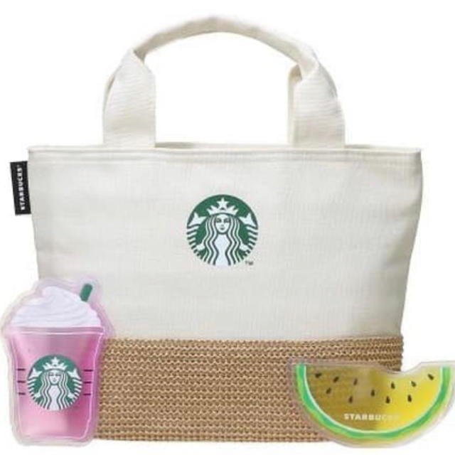 Starbucks Coffee(スターバックスコーヒー)のスターバックス・保冷バッグ・STARBUCKSCOFFEE レディースのバッグ(トートバッグ)の商品写真