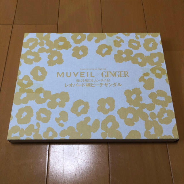 MUVEIL WORK(ミュベールワーク)のGinger6月号付録    MUVEIL（ミュベール）ビーチサンダル レディースの靴/シューズ(ビーチサンダル)の商品写真