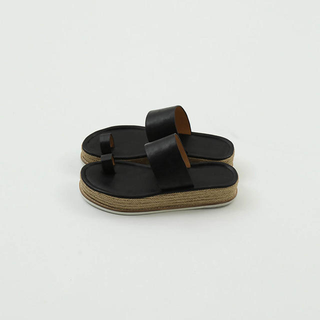 todayful  Jute Tongs Sandals 36 美品