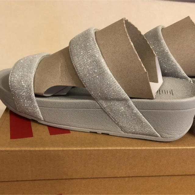 fitflop フィットフロップ サンダル シルバー