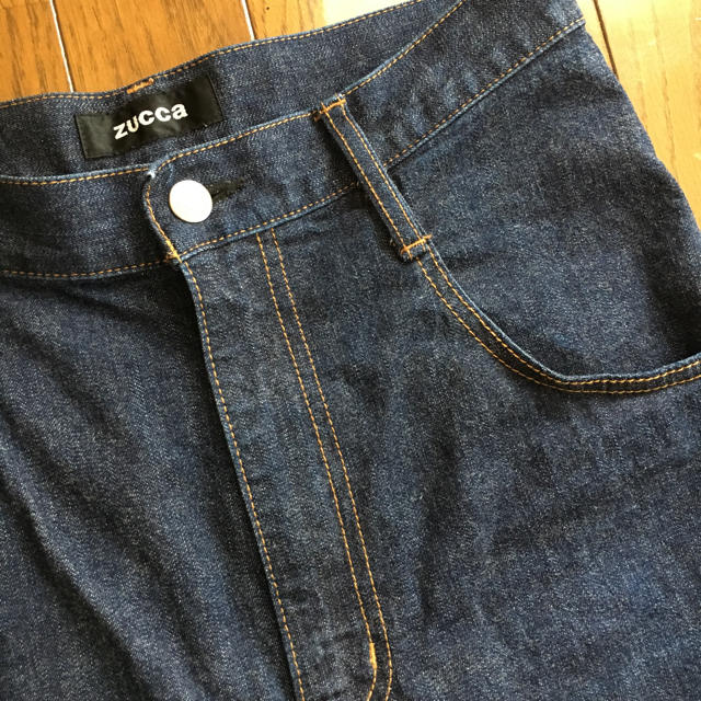 ZUCCa サルエルデニムパンツ インディゴL セール特価商品 レディース