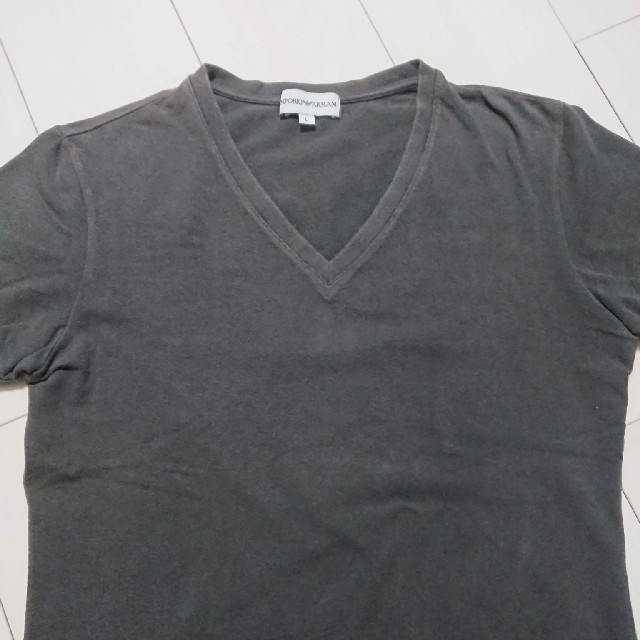 Emporio Armani(エンポリオアルマーニ)のエンポリオ アルマーニ EMPORIO ARMANI Tシャツ Vネック L メンズのトップス(Tシャツ/カットソー(半袖/袖なし))の商品写真