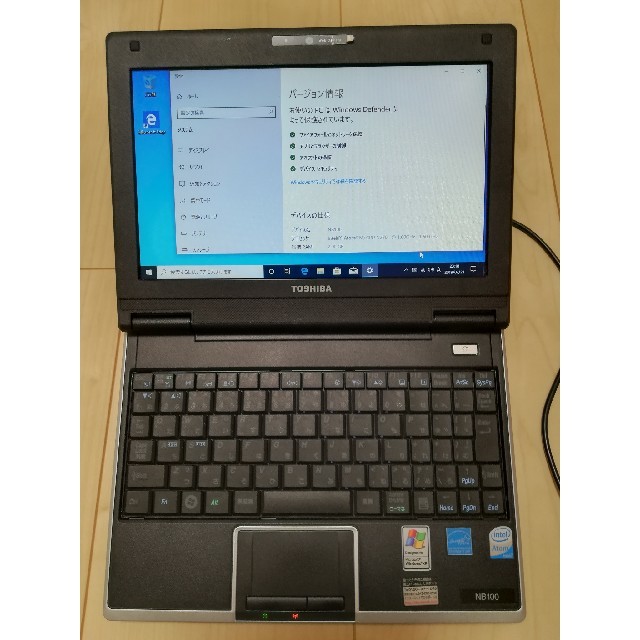 メカニカル Toshiba NB100 ノートブックパソコン メモリ2GB SSD120G | www.360healthservices.com