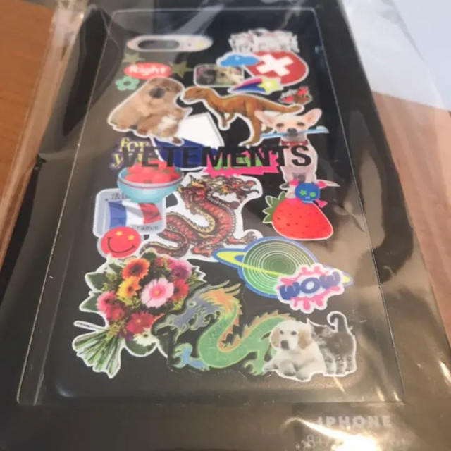 VETEMENTS PHONE CASE IPHONE 8PLUS スマホ/家電/カメラのスマホアクセサリー(iPhoneケース)の商品写真