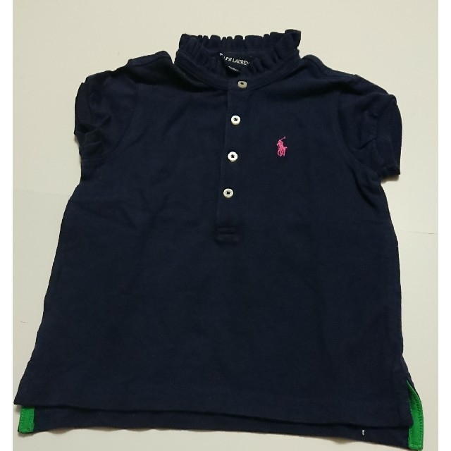 POLO RALPH LAUREN(ポロラルフローレン)の最終値下げ ラルフローレン ポロシャツ サイズ100 3T キッズ/ベビー/マタニティのキッズ服女の子用(90cm~)(Tシャツ/カットソー)の商品写真