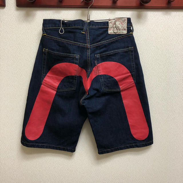 エヴィス ハーフパンツ♪ 赤大黒‼️ EVISU エビス bckediri.beacukai.go.id