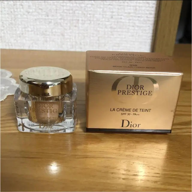 Christian Dior(クリスチャンディオール)の【新品未開封】ディオール プレステージ ラ クレーム ドゥ タン サンプル コスメ/美容のベースメイク/化粧品(ファンデーション)の商品写真