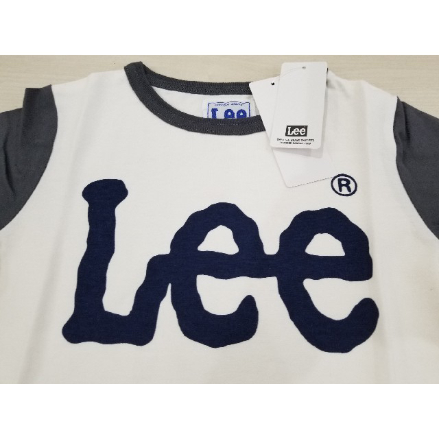 Lee(リー)の新品 120cm Lee×ストンプスタンプ Tシャツ ロゴ ホワイト キッズ/ベビー/マタニティのキッズ服男の子用(90cm~)(Tシャツ/カットソー)の商品写真