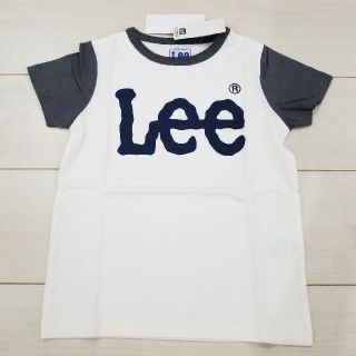 リー(Lee)の新品 120cm Lee×ストンプスタンプ Tシャツ ロゴ ホワイト(Tシャツ/カットソー)