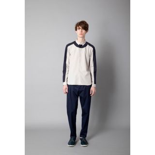 ステュディオス(STUDIOUS)の 値下げ14SS ETHOSENS 切り替えシャツ(シャツ)