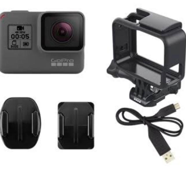 今週値下げ gopro hero 5 black 新品未使用 箱あり  スマホ/家電/カメラのカメラ(ビデオカメラ)の商品写真