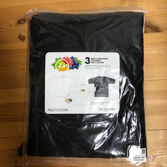 THE CONVENI FRUIT OF THE LOOM 3P TEE XL メンズのトップス(Tシャツ/カットソー(半袖/袖なし))の商品写真