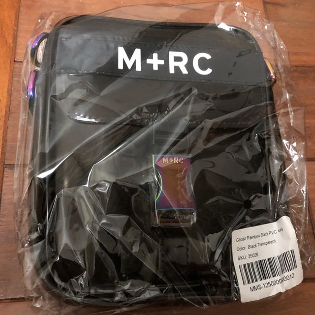 【M+RC NOIR】Ghost Rainbow Black PVCbagバッグ