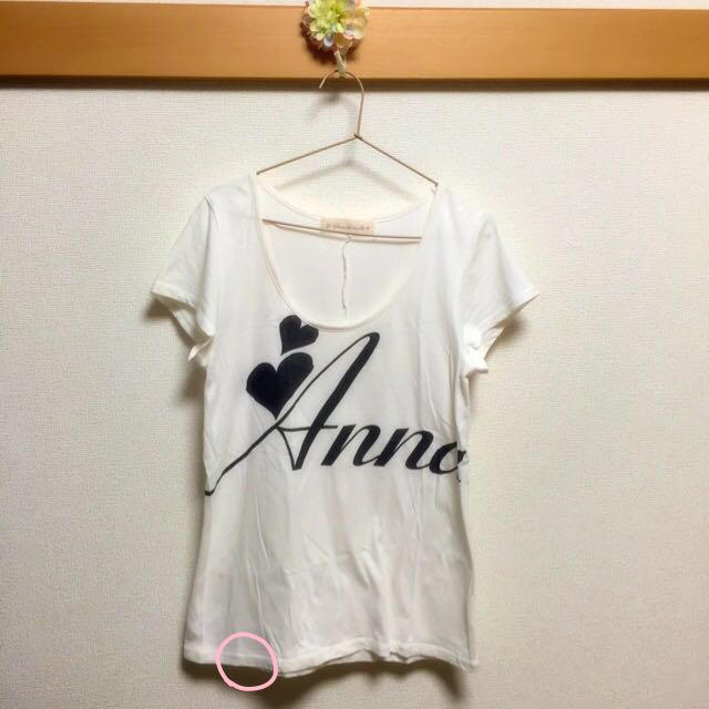 31 Sons de mode(トランテアンソンドゥモード)のネームTシャツ Anna レディースのトップス(Tシャツ(半袖/袖なし))の商品写真