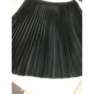 インディヴィ(INDIVI)のlulu33様 インディヴィ　スカート　大きいサイズ　42　☆レディース黒(ひざ丈スカート)
