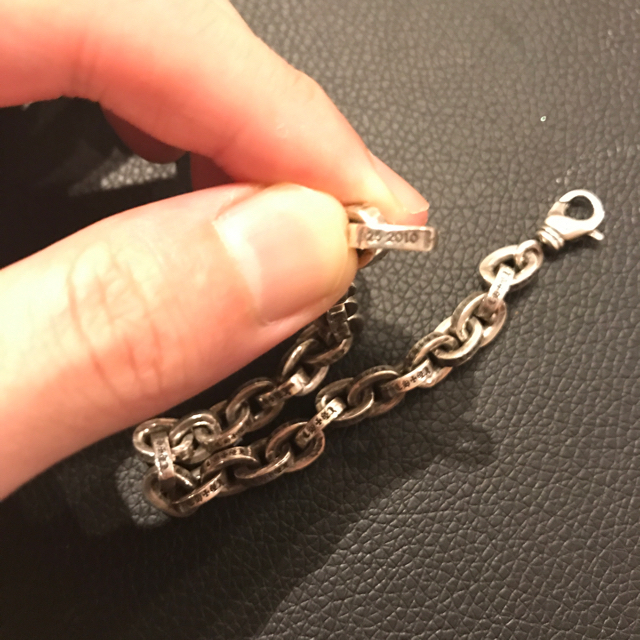 Chrome Hearts(クロムハーツ)のクロムハーツペーパーチェーンラージブレスレット メンズのアクセサリー(ブレスレット)の商品写真