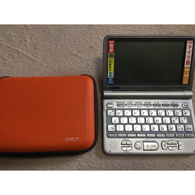 CASIO(カシオ)の電子辞書・ドイツ語対応 スマホ/家電/カメラのPC/タブレット(電子ブックリーダー)の商品写真