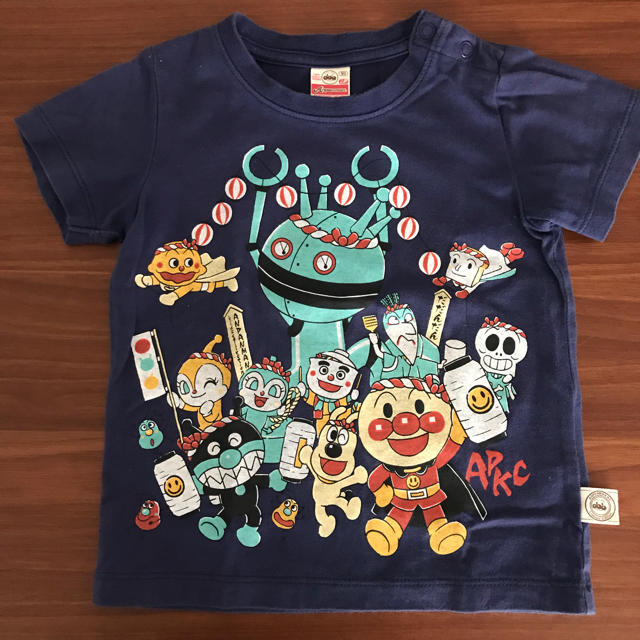 アンパンマン(アンパンマン)のアンパンマン Tシャツ 90cm キッズ/ベビー/マタニティのキッズ服男の子用(90cm~)(Tシャツ/カットソー)の商品写真