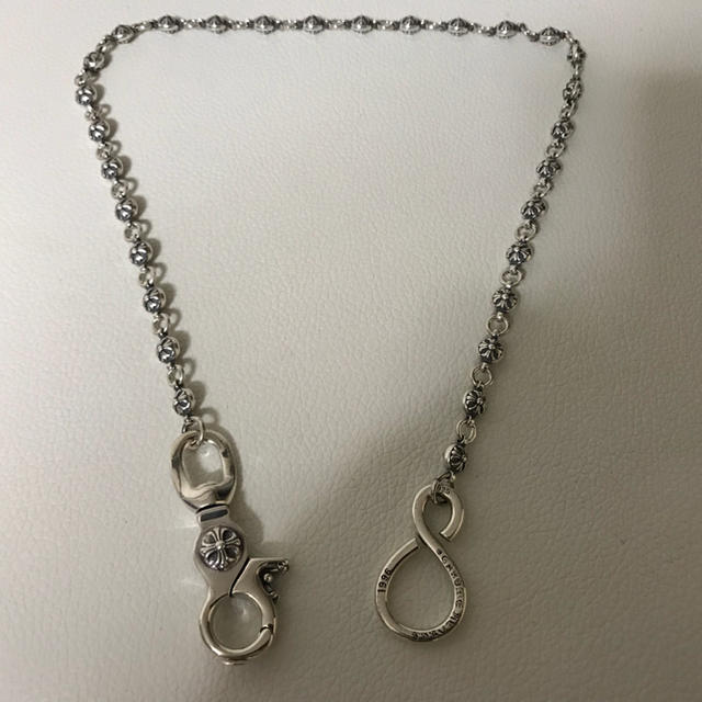 シルバー925 刻印あり ウォレットチェーン クロムハーツ好きに シルバー925 刻印あり ウォレットチェーン クロムハーツ好きに