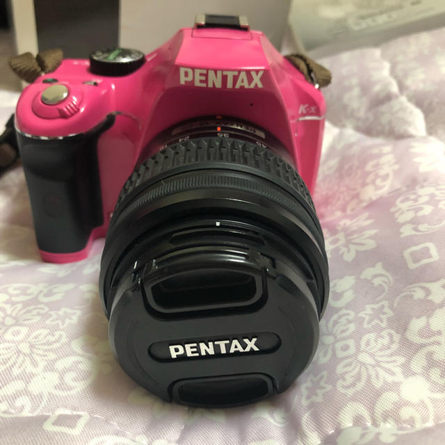 激安 PENTAX レンズキット（ピンク） K-X 【PENTAX】 - デジタル一眼