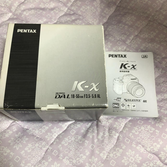 【PENTAX】 K-X レンズキット（ピンク） 3