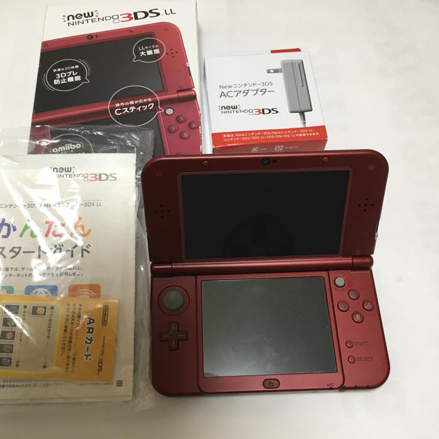 Newニンテンドー3DS LL メタリックレッド