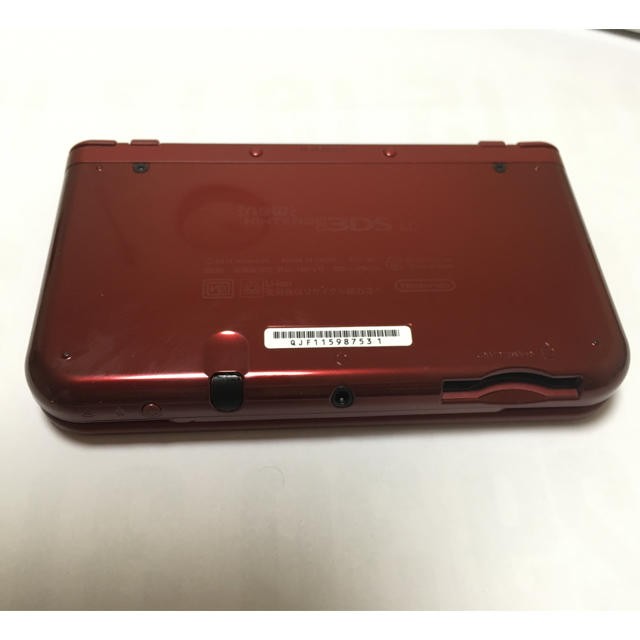 ニンテンドー3DS(ニンテンドー3DS)のNewニンテンドー3DS LL メタリックレッド  エンタメ/ホビーのゲームソフト/ゲーム機本体(家庭用ゲーム機本体)の商品写真