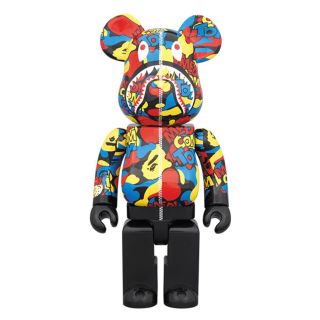 メディコムトイ(MEDICOM TOY)の【新品・未開封】2個セット APE CAMO SHARK BE@RBRICK (その他)