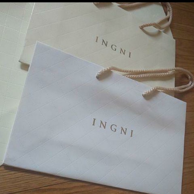 INGNI(イング)のINGNI ショップ袋 6枚セット レディースのバッグ(ショップ袋)の商品写真