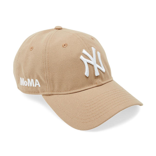 新品 US限定 MOMA x Yankees New Era Cap ベージュ