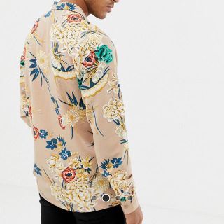 エイソス(asos)のフローラル シャツ 花柄 アロハ floral shirt boohoo(シャツ)