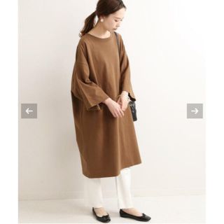 イエナ(IENA)のIENA UNIVERSAL OVERALL 別注 OVERSIZEDワンピース(Tシャツ(長袖/七分))