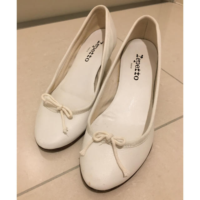 repetto レペット 35 白パンプス