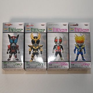 バンプレスト(BANPRESTO)の仮面ライダー ワーコレ 4体セット(特撮)