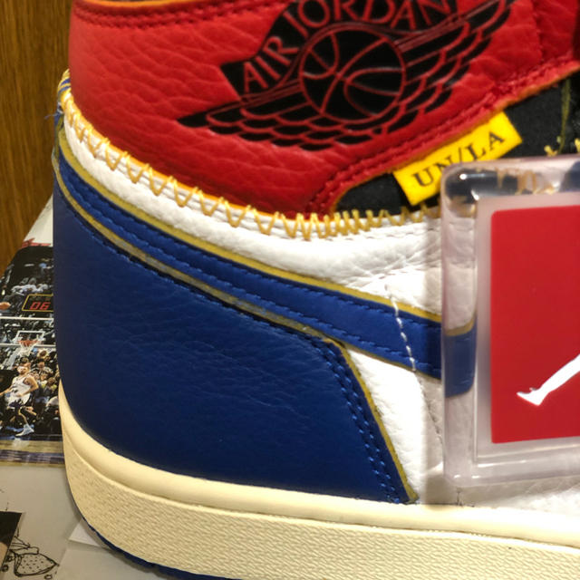 NIKE(ナイキ)のUNION × NIKE AIR JORDAN 1 RETRO HIGH  メンズの靴/シューズ(スニーカー)の商品写真