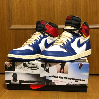 ナイキ(NIKE)のUNION × NIKE AIR JORDAN 1 RETRO HIGH (スニーカー)