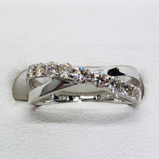 K10WG ダイヤモンド リング  D:0.30ct(リング(指輪))