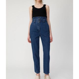 マウジー(moussy)のmoussy  WAIST BELT TAPERED DENIM(デニム/ジーンズ)