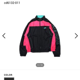 ナイキ(NIKE)のatmos nike jacket air max pink black (ナイロンジャケット)