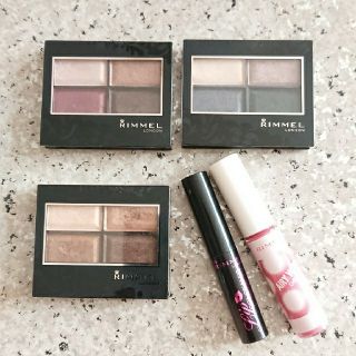 リンメル(RIMMEL)のRIMMEL アイシャドウ他コスメ5点セット(アイシャドウ)