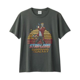 ジーユー(GU)のガーディアンズオブギャラクシー  UT G.U Tシャツ ユニクロ グレー(Tシャツ/カットソー(半袖/袖なし))