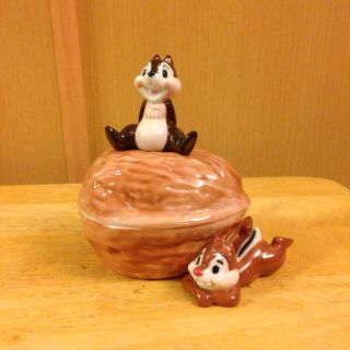 ディズニー(Disney)の新品 チップとデールのシュガーポット(収納/キッチン雑貨)