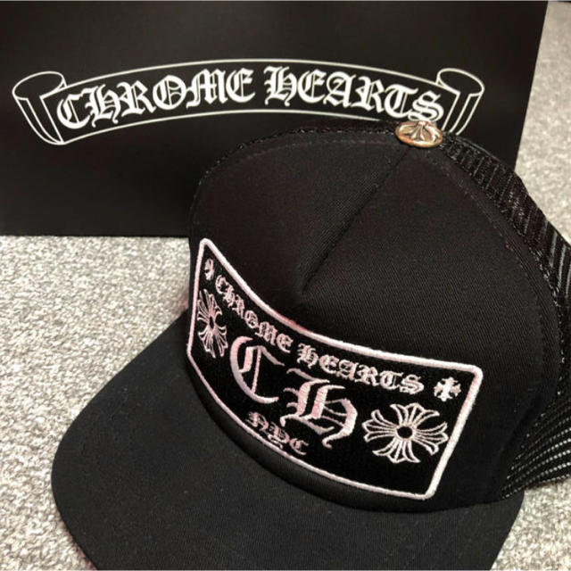 NYC限定 CHROMEHEARTS cap メッシュ キャップ 専用出品 超美品 11100円