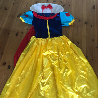 白雪姫 ドレス コスプレ ハロウィン 衣装 Ｌサイズ(衣装)